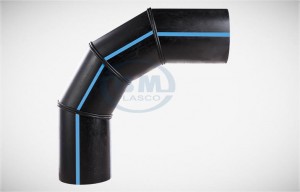 Co 90° HDPE 140 x 5.4mm