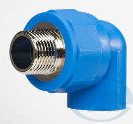 Co 90 độ ren ngoài PP-R 32 x 1''