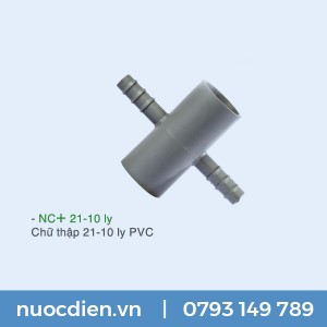 Chữ thập 21-10 ly PVC