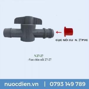 Van chin nối ống 27-27