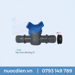 Van chin nối ống 27