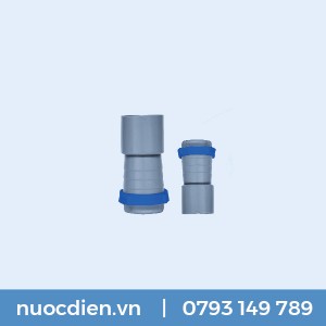 Nối khóa 1 đầu ống dẹp 42 + 1 đầu van 42