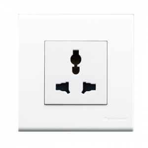 Bộ ổ cắm đa năng chuẩn BS, 250 VAC - 13A WEBP1041SW-P