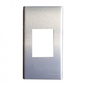 Mặt kim loại nhôm dùng cho ổ đơn 3 chấu WEG65029-1