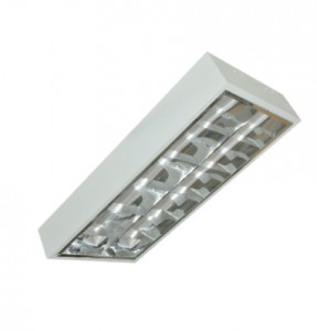 MÁNG ĐÈN PHẢN QUANG LẮP NỔI 2x9W (LDN209)