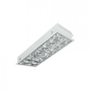MÁNG ĐÈN PHẢN QUANG ÂM TRẦN 2x9W (LCA209)