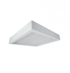 MÁNG ĐÈN TÁN QUANG LẮP NỔI CHỤP MICA 2x9W (LLN6209)