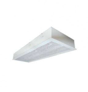 MÁNG ĐÈN TÁN QUANG ÂM TRẦN PHÒNG SẠCH CHỤP MICA 3x18W (LLP318)