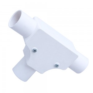 T nối có nắp Ø25